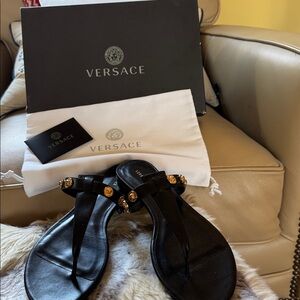 Versace Medusa Sandals (Size 38) New with BOX